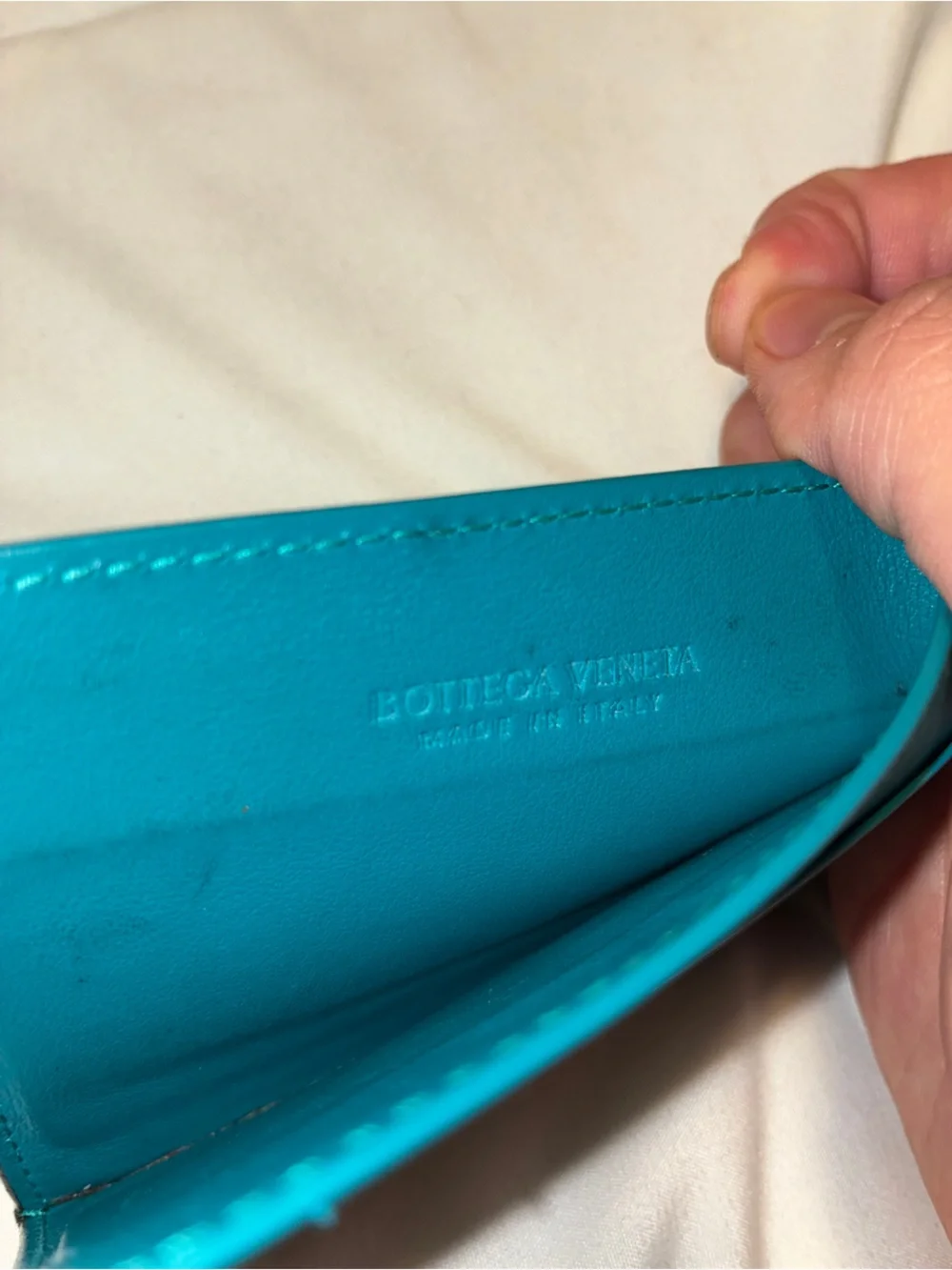 Bottega Veneta compact card